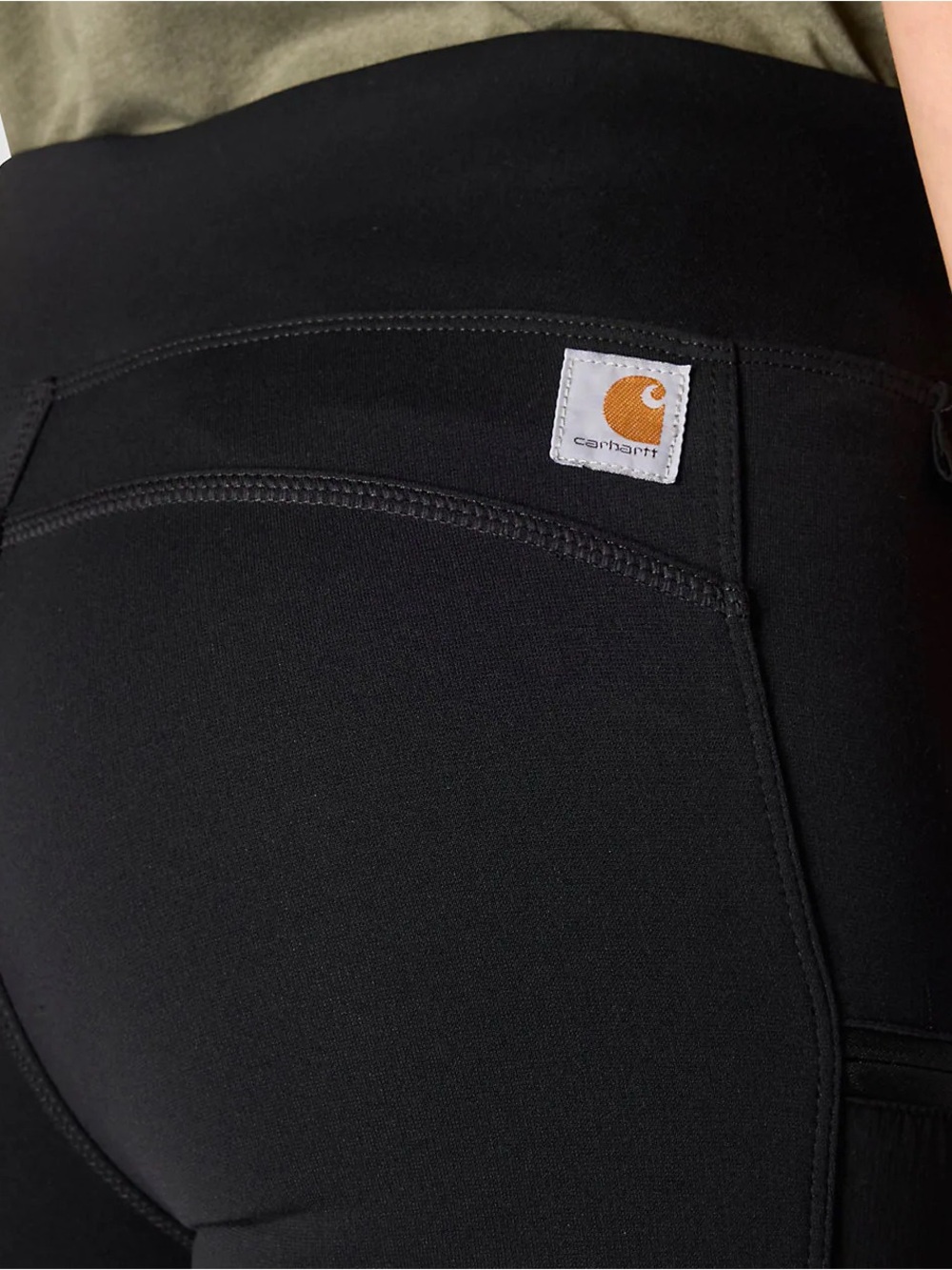 Carhartt Women's Black Stretch Utility Leggings - Picture 2 of 6